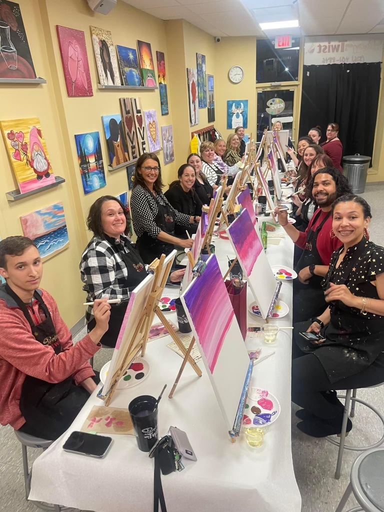 Marcus Ave Paint Night