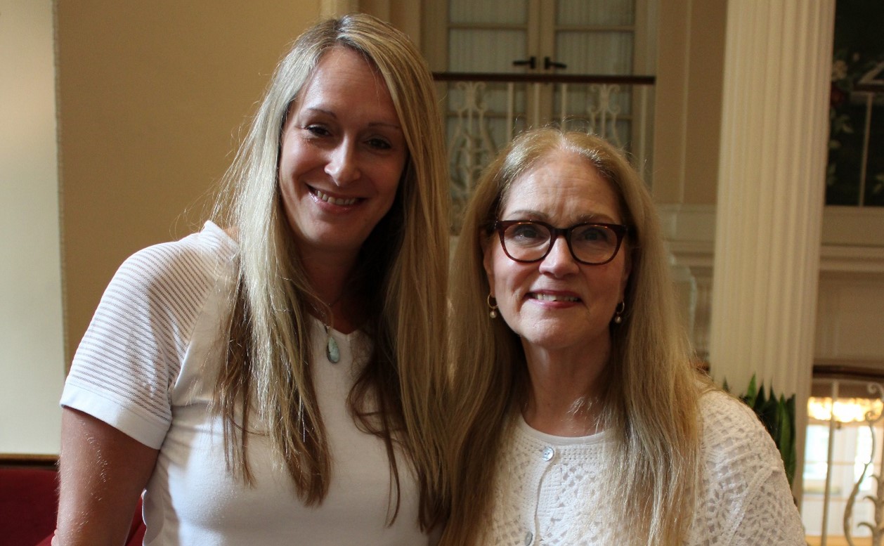 Christine and Pam