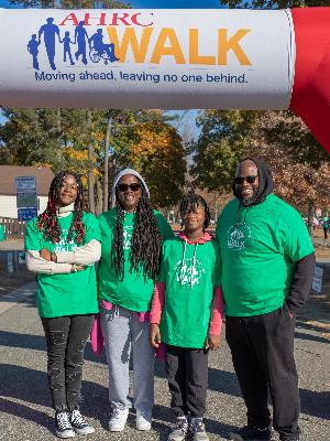 The Weathers 4, strong supporters of the AHRC foundation and it mission